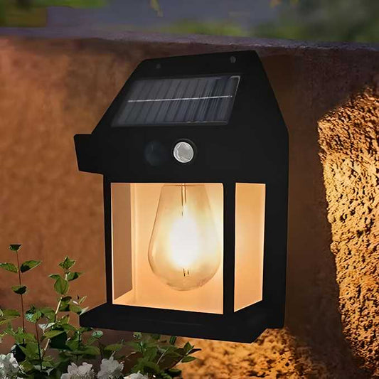 SolarGlow Outdoor Wall Light