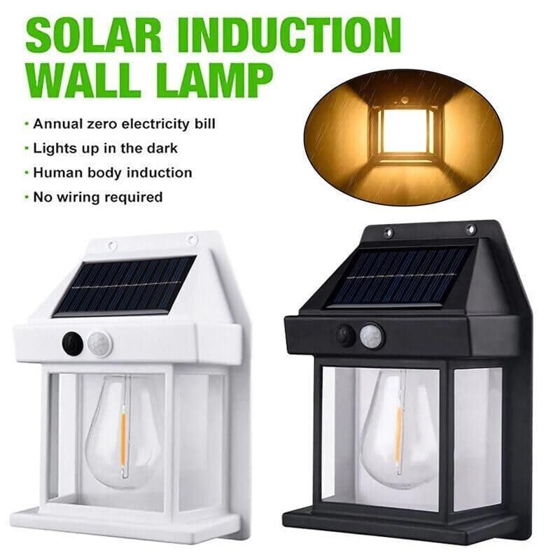 SolarGlow Outdoor Wall Light