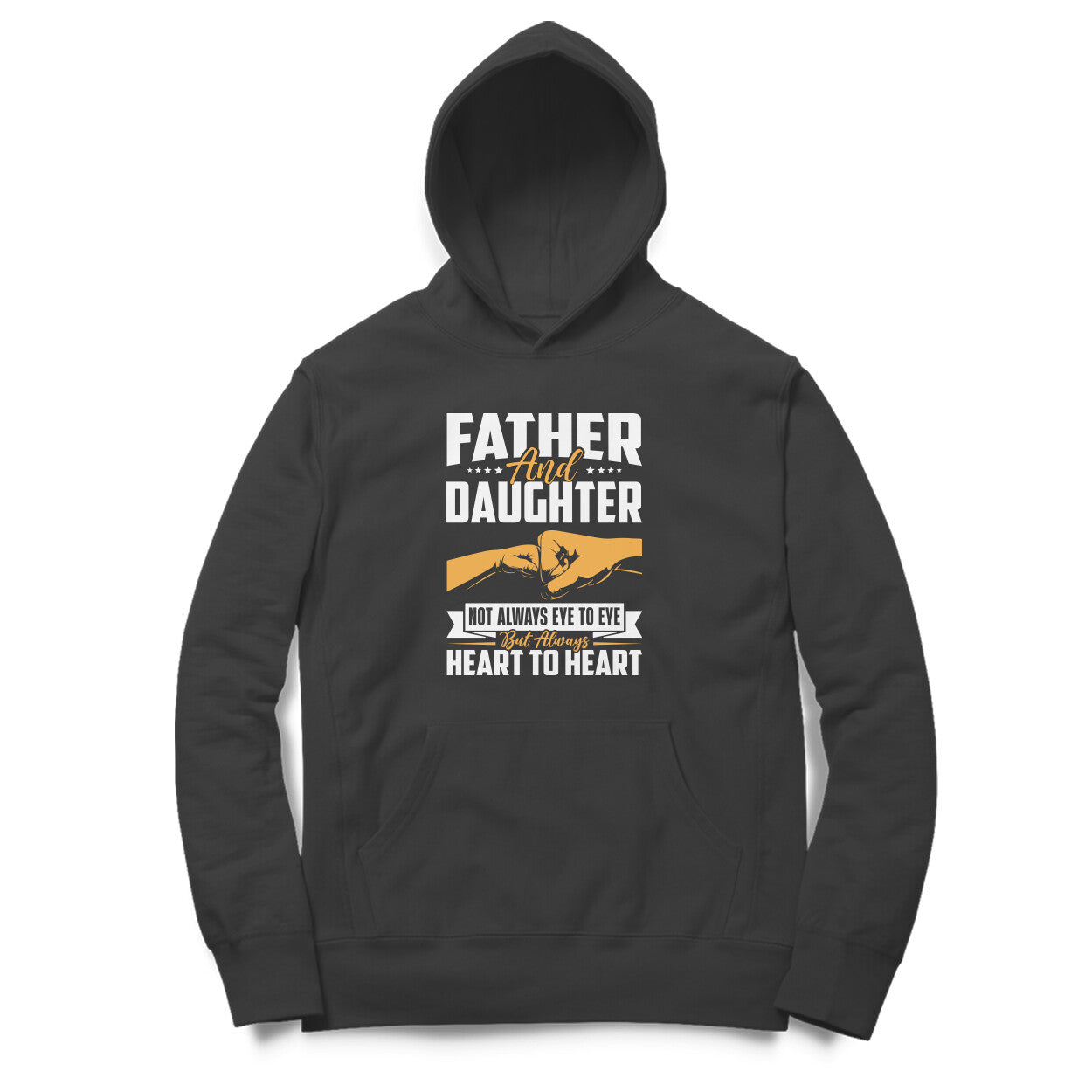 Father Daughter Heart to Heart Hoodie