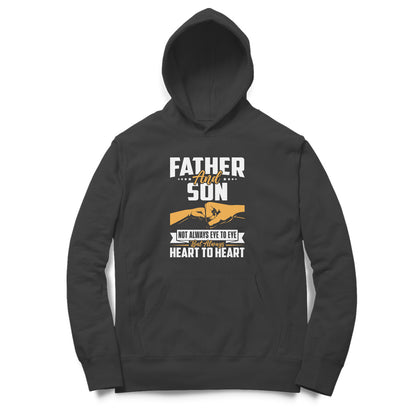 Father Son Heart to Heart Hoddie