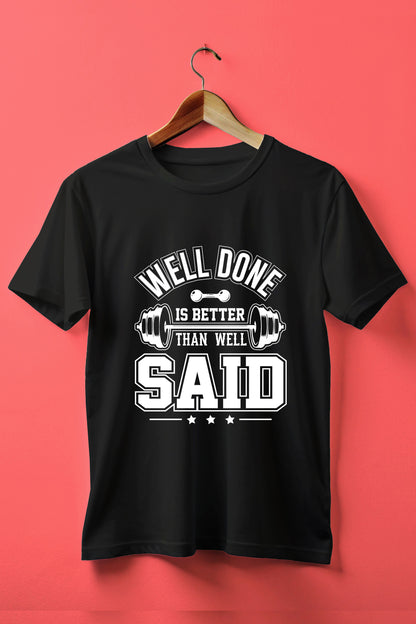 Well Done Is Better Than Well Said
